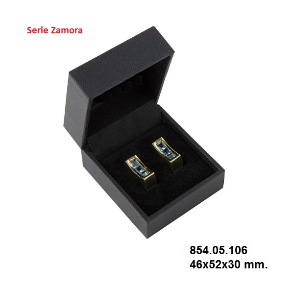 Estuche Zamora pendientes mini 46x52x30 mm.